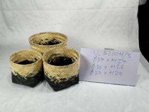 Panier alimentaire en bambou de Style coloré, linge, nourriture, fruits, vêtements, décor, maison, Restaurant, hôtel - Product Image 2