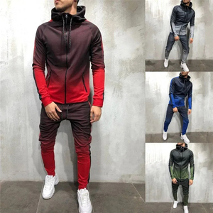 Sweat à capuche thermique zippé 100% coton pour homme Logo personnalisé Survêtement amincissant Techniques de jogging d'hiver brodées en polaire gaufrée - Product Image 3