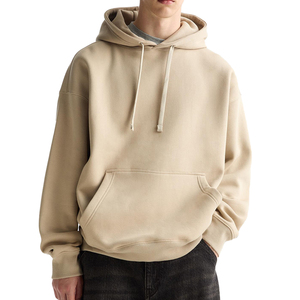 เสื้อสเวตเชิ้ตคอกลมผู้ชายแบบสั่งทำพิเศษ OEM คุณภาพพรีเมียม ผ้าฟลีซ 300 กรัม เสื้อฮู้ดดี้ไซส์ใหญ่ กันน้ำ กันลม - Product Image 5