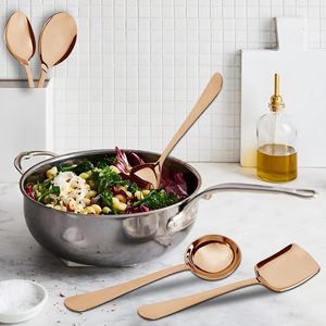 Ensemble de couverts en acier inoxydable de qualité supérieure avec manche en os ensemble de 4 ustensiles de cuisine en métal de qualité supérieure ensemble de couverts - Product Image 4