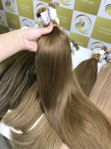 Extensiones de cabello virgen RUSO EUROPEO de alto grado marrón frío directo de fábrica sin enredos sin cobertizo estilos de cabello humano crudo - Product Image 4