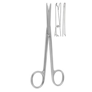 Instruments dentaires chirurgicaux 14cm 18cm en acier inoxydable Buck Stitch Scissor Manual Power Source 2 ans de garantie - Product Image 3