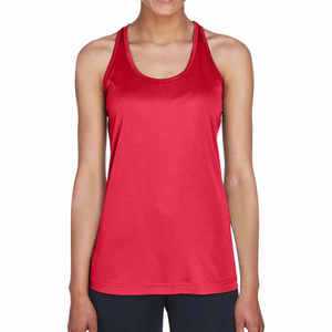 Index Apparel Women's Solid Green Scoop Neck Tank <b>Top</b> Breathable Knitted Casual Regular Length - Product Image 4