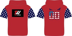 Sweat à capuche basique pour hommes Streetwear de haute qualité-Tissu polaire en coton/polyester à conception personnalisée à séchage rapide et respirant - Product Image 3