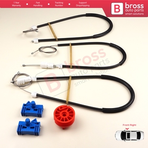 Kit de réparation de lève-vitre électrique BWR430, porte avant droite pour Vel Satis Hatchback BJ 2001-2009 8200008326 - Product Image 4