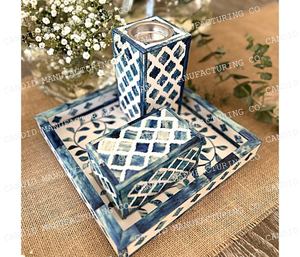 Wholesale Bakhoor Set Bone Inlay Incense <b>Burner</b> Bakhoor Set <b>Oud</b> Box Bone Inlay Tray Bone Box MOP <b>Oud</b> Fragrances <b>Burner</b> Gifts - Product Image 2