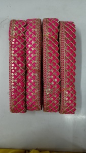 Garniture en dentelle personnalisée à broderie florale pour la couture, les vêtements de mode, la lingerie et le mariage Tissu de qualité supérieure avec finesse - Product Image 3