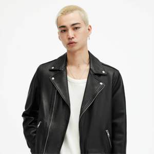 Chaquetas de cuero Hombres Otoño Estilo popular Hombres Chaqueta de cuero Venta al por mayor Moda Cool Zipper Pu Chaquetas de cuero para hombres - Product Image 6