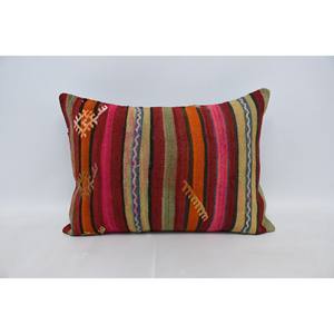 หมอนผ้าวูลถักลายโบฮีเมียนหลากสี20X28นิ้วหมอนตกแต่งวินเทจพิมพ์ลายทอสำหรับพื้นเครื่องนอน - Product Image 1