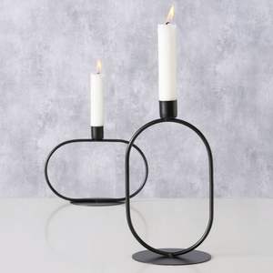Bougeoir en métal tendance pour la décoration de la maison et de l'hôtel Bougeoir sur le thème de Pâques et support I-Frame - Product Image 4
