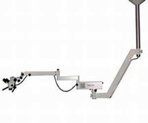 Microscope chirurgical ophtalmologique dentaire stéréoscopique à zoom sur pied au meilleur prix.. - Product Image 1