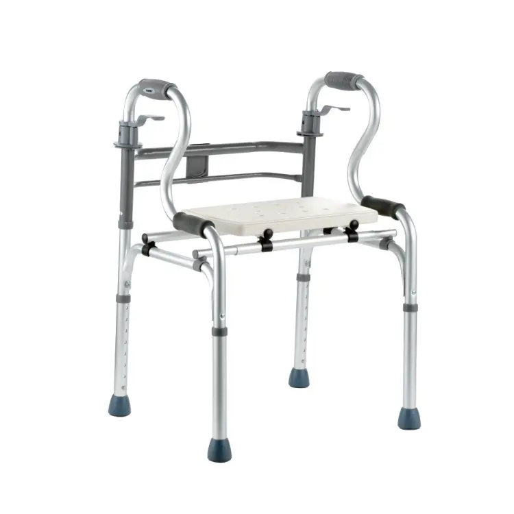 Bliss Medical, material de aluminio, andador plegable de pie, ayuda para caminar, antebrazo, Marco para adultos para discapacitados