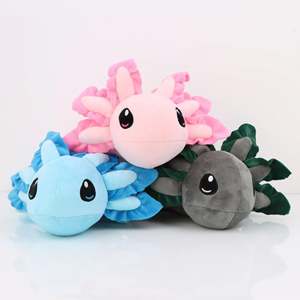 Peluche de Axolotl Salamandra Hecho a Mano de 45cm, Súper Suave con Relleno de Algodón PP, Juguete con Peso para Niños - Product Image 3