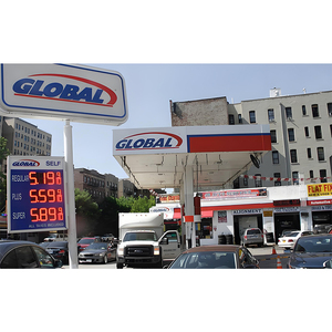 10/12-Inch Tankstation Buiten Waterdicht <span class=keywords><strong>Led</strong></span> Display Digitaal Reclamebord Oem Leverancier Met Sdk-Functie