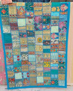 ผ้าแขวนผนังลายปักสไตล์วินเทจโบโฮอินเดีย - Product Image 2