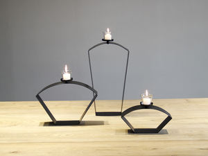 Candelabro de diseño de cristal para decoración del hogar, soporte de vela brillante para interior y exterior, votivo - Product Image 6