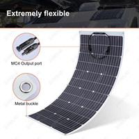 325 Watt 60V Kit de panneau solaire monocristallin flexible Module photovoltaïque pour le chargement de la batterie de la voiture Camper RV Yacht Boat