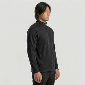 เสื้อแจ็คเก็ต Momentum Sporty Track แบบมีซิป คอตั้ง ทรงปกติ สำหรับฤดูใบไม้ร่วง สีดำ - Product Image 3