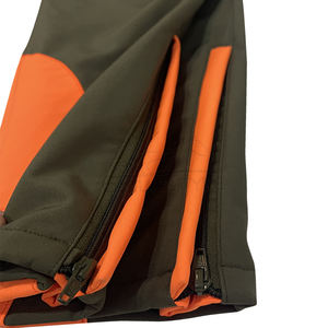 Pantalones de Caza, Verde Oliva, Naranja, Resistentes al Viento, Protección, Pantalones Deportivos Softshell, Ropa de Alto Rendimiento OEM, Pantalones de Caza para Exteriores - Product Image 2