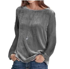 2025 Valour personnalisé hommes à manches longues O cou velours T-Shirt respirant et sain nouveau Design surdimensionné vêtements de plein air - Product Image 1