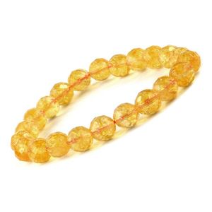 สร้อยข้อมือคริสตัลซิทรินเกรด AAA พลอยธรรมชาติเพื่อความมั่งคั่งและความคิดบวก - Product Image 3