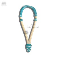 Bosal en cuir brut durable dans le style occidental accessoires de cheval faits à la main pour la vente en gros équestre