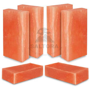 Azulejos de sal de 1x4x8 pulgadas de alta calidad Embalaje personalizado Azulejos de sal de 1x4x8 pulgadas 100% Azulejos de sal naturales de 1x4x8 pulgadas - Product Image 1