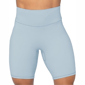 Pantalones cortos de calidad profesional OEM para mujer, pantalones cortos de Yoga para Fitness, ropa deportiva para mujer, mallas de gimnasio, sin costuras, cintura alta - Product Image 3