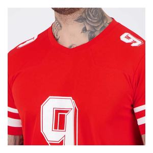 Camisetas de fútbol americano 2025, ropa deportiva de poliéster hecha a medida, camisetas de fútbol americano al por mayor, OEM personalizado - Product Image 5