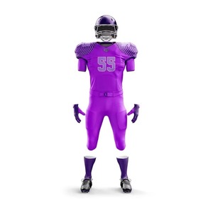 Uniformes de football américain de qualité conceptions personnalisées impression sublimée séchage rapide respirant vente d'uniforme de football américain - Product Image 3