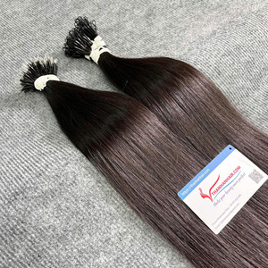TOP vente kératine Nano anneau cheveux meilleur produit 100% cheveux non transformés de prix de gros vendeur expédition dans le monde entier - Product Image 3