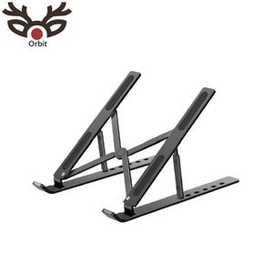 Support pour ordinateur portable pliable en aluminium Hauteur réglable Ordinateur portable ou tablette 10 - 17 pouces-argent - Product Image 3