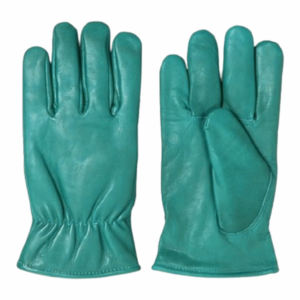 Guantes de seguridad de cuero de grano de cabra suaves y cómodos de mejor rendimiento Chispa de calor y construcción reflectante para el hogar y la conducción - Product Image 3