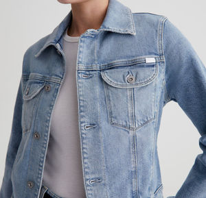 Chaqueta Vaquera de Mujer para Invierno 2025 al por Mayor, Precio Razonable, Diseño Personalizado, Transpirable y Sostenible - Product Image 3