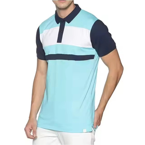 Polos de manga corta para hombre, camisetas de polo lisas con logotipo personalizado y precio al por mayor, camisetas de polo de alta calidad para hombre, OEM - Product Image 1