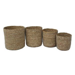 Cestas de almacenamiento de yute hechas a mano personalizables de alta calidad respetuosas con el medio ambiente al por mayor en Bangladesh para uso diario - Product Image 6