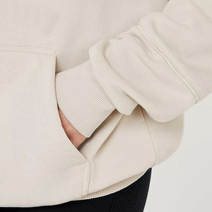 Enerup Custom Women's Cropped Hoodies Sudaderas Plain Pullover Girls Hoodies Set - Product Image 5