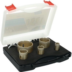 Tile <b>Drill</b> <b>Bit</b> Set Extreme VB 6-Piece 20/28/35/50/68 Mm by Norton Clipper - Product Image 1