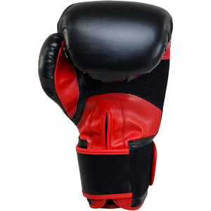 ถุงมือชกมวยหนัง PU สำหรับมวยไทยถุงมือชกมวยแบบออกแบบโลโก้ได้ตามต้องการ - Product Image 5