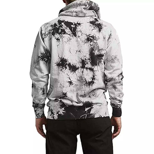 Sudadera con capucha ligera Tie Dye para hombre 100% algodón polar cálido suave pulóver gimnasio sudaderas con capucha estampado patrón para invierno hombres sudaderas con capucha - Product Image 6