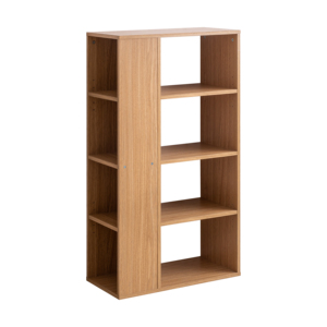 Librería Moderna Cuadrada de Cuatro Niveles con Diseño Hueco para Hogar, Oficina, Apartamento, Dormitorio y Sala de Estar - Product Image 1