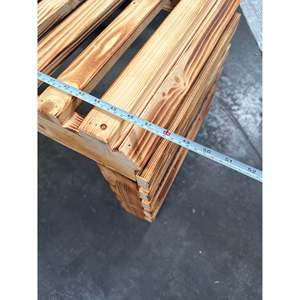 Panca in legno massello fatta a mano con Design tradizionale mobili Vintage 48 \ "L X 18 \" H X 18 \ "W completa verniciata per uso Patio esterno - Product Image 6