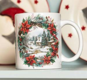 Taza de sublimación de cerámica duradera con acabado liso, taza de bebida caliente perfecta para uso diario en la oficina en casa - Product Image 1