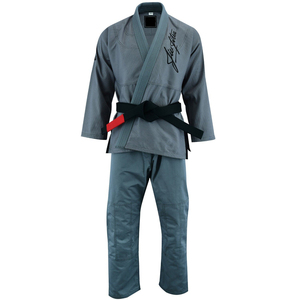 Kimono brasileño Jiu Jitsu 100% algodón MMA Gi con pantalones cortos de boxeo personalizados para hombres Rash Guard Karate artes marciales-Posición frontal del logotipo - Product Image 5