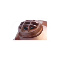 Casque de plongée nautique décoratif brun, reproduction antique, avec logo de plongeur personnalisé, modèle en fer, 18 pouces, 100% fait main