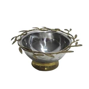 Handmade Design Customized Deep Fruit Server Bowl Classic Style <b>Table</b> Top <b>Decoration</b> <b>Accessories</b> Metal Fruit Bowl - Product Image 5