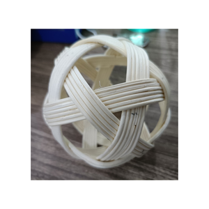 Bola de ratán de decoración del hogar de venta directa de fábrica/luz de cadena de Navidad-Bola de ratán orgánica al por mayor de Vietnam - Product Image 1