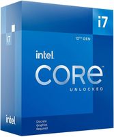 Nouveau processeur de bureau 64 bits Core I7-12700KF, 12 cœurs, 3,6 GHz, débloqué, LGA1700, chipset série 600, 125 W