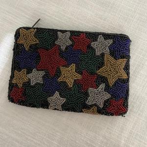 Monedero de Lentejuelas con Bordado de Mariquita, Estilo Artesanal, con Cierre de Cremallera, Gran Capacidad, Resistente al Agua, Bonito - Product Image 1