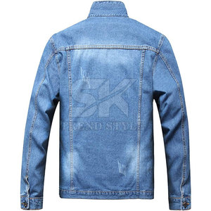 Durable Lightweight <b>Men</b> Jeans <b>Jacket</b> With Durable Design Suitable <b>For</b> Casual Wear Giving A <b>Smart</b> And Stylish Winter <b>Jacket</b> - Product Image 2